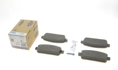 Фото 2 - Гальмівні колодки ICER 181943