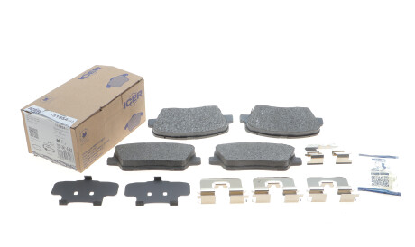 Фото 2 - Гальмівні колодки ICER 181954-233 (181954233)