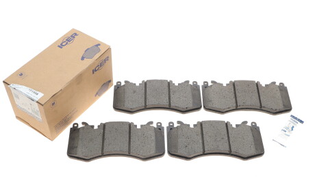 Фото 2 - Гальмівні колодки ICER 181956