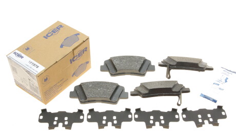 Фото 2 - Тормозные колодки ICER 181976