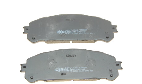 Фото 3 - Гальмівні колодки ICER 181982