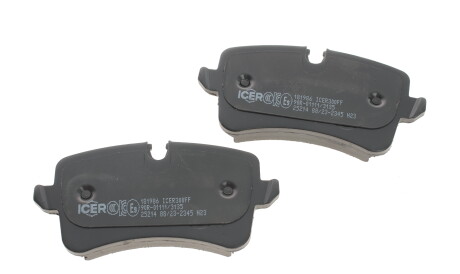 Фото 3 - Гальмівні колодки ICER 181986