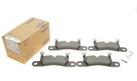 Фото 2 - Гальмівні колодки ICER 181987