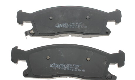 Фото 2 - Гальмівні колодки ICER 181988