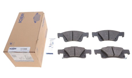 Фото 2 - Тормозные колодки ICER 181989