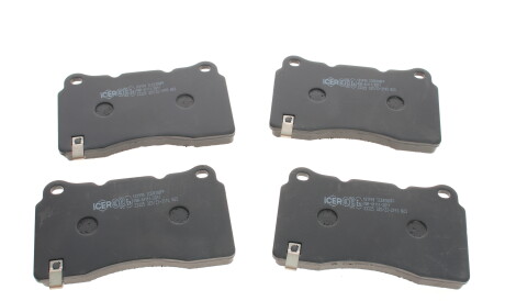 Фото 3 - Гальмівні колодки ICER 181990
