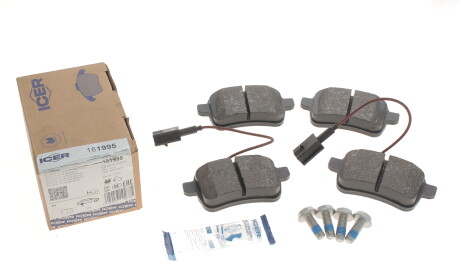 Фото 5 - Гальмівні колодки ICER 181995