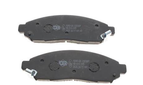 Фото 3 - Гальмівні колодки ICER 182003-200 (182003200)