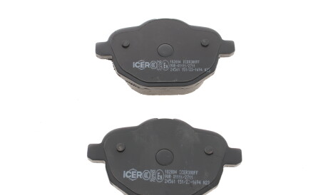 Фото 3 - Гальмівні колодки ICER 182004