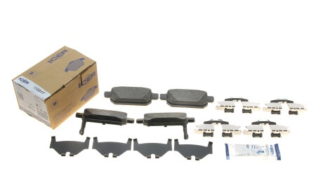 Фото 2 - Тормозные колодки ICER 182017