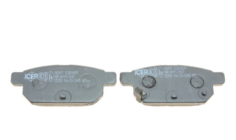 Фото 3 - Тормозные колодки ICER 182017
