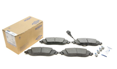 Фото 2 - Гальмівні колодки ICER 182018