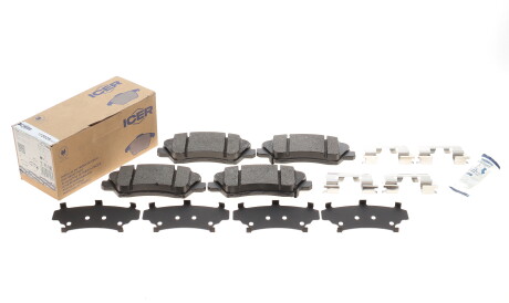 Фото 2 - Гальмівні колодки ICER 182029-203 (182029203)