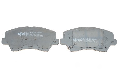 Фото 3 - Гальмівні колодки ICER 182029-203 (182029203)