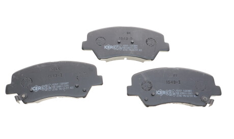 Фото 3 - Тормозные колодки ICER 182029