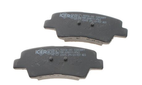 Фото 3 - Гальмівні колодки ICER 182036-203 (182036203)
