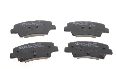 Фото 2 - Гальмівні колодки ICER 182036