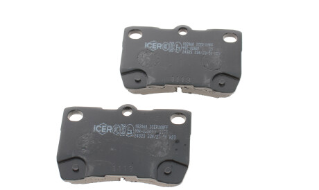 Фото 2 - Тормозные колодки ICER 182060