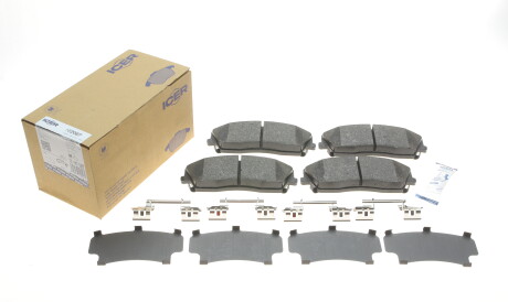 Фото 2 - Тормозные колодки ICER 182067