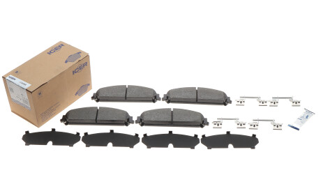 Фото 2 - Тормозные колодки ICER 182068