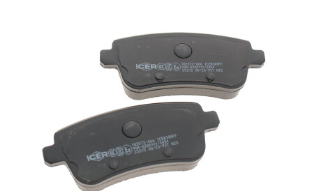 Фото 2 - Гальмівні колодки ICER 182072-066 (182072066)