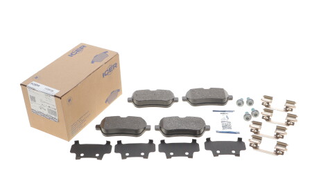 Фото 2 - Гальмівні колодки ICER 182076