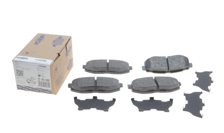 Фото 2 - Гальмівні колодки ICER 182088