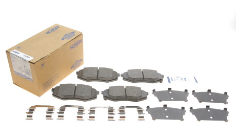 Фото 2 - Тормозные колодки ICER 182094