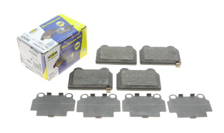 Фото 2 - Гальмівні колодки ICER 182095