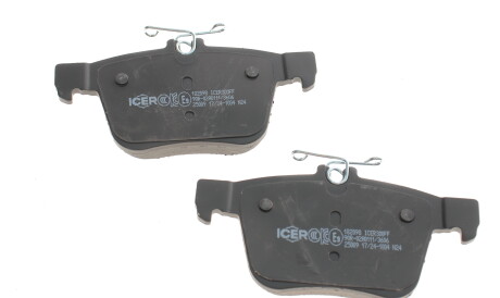Фото 2 - Гальмівні колодки ICER 182098