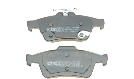 Фото 3 - Тормозные колодки ICER 182106