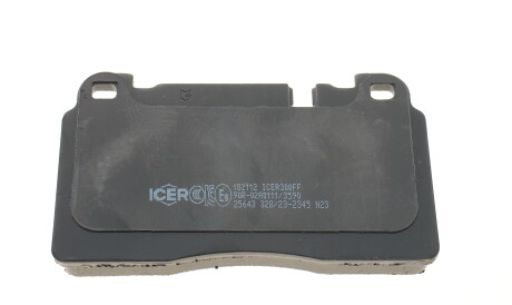 Фото 3 - Гальмівні колодки ICER 182112