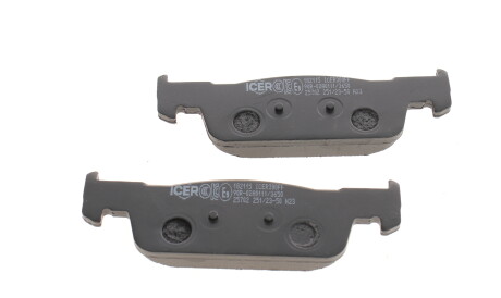 Фото 3 - Гальмівні колодки ICER 182115