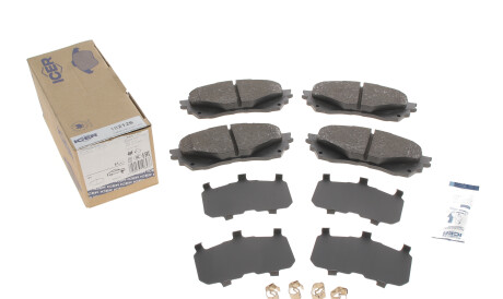 Фото 3 - Гальмівні колодки ICER 182126