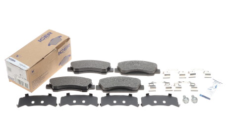 Фото 2 - Гальмівні колодки ICER 182131-067