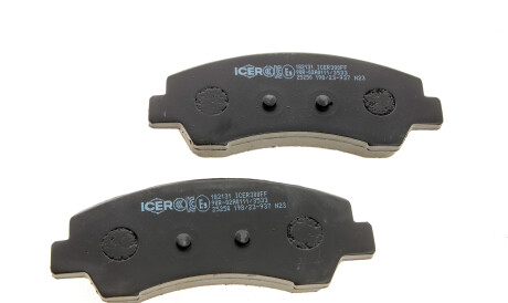Фото 2 - Гальмівні колодки ICER 182131