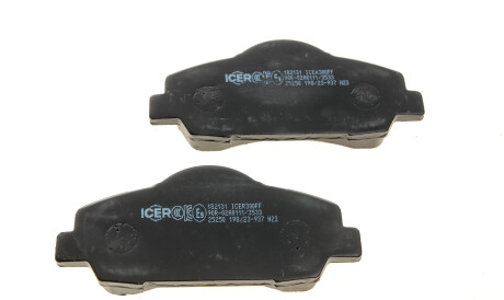 Фото 3 - Гальмівні колодки ICER 182131