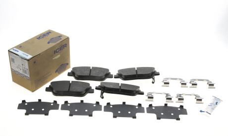 Фото 2 - Тормозные колодки ICER 182136