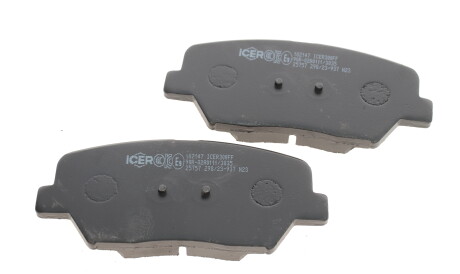 Фото 2 - Гальмівні колодки ICER 182147