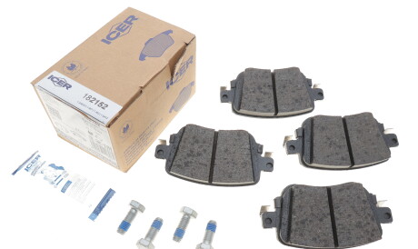 Фото 2 - Гальмівні колодки ICER 182152