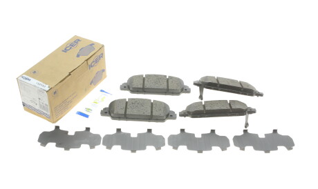 Фото 2 - Тормозные колодки ICER 182153