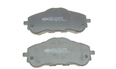 Фото 3 - Гальмівні колодки ICER 182160