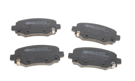 Фото 3 - Гальмівні колодки ICER 182176