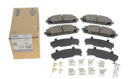 Фото 6 - Тормозные колодки ICER 182177