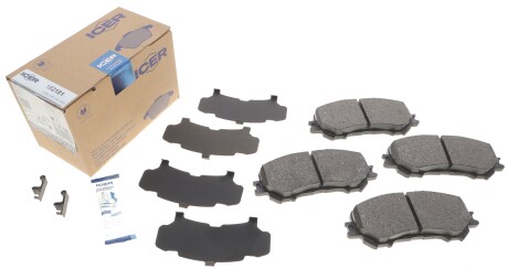 Фото 2 - Гальмівні колодки ICER 182181