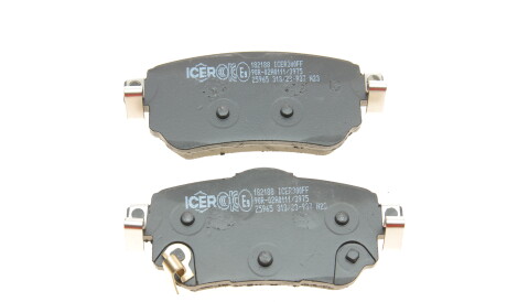 Фото 3 - Тормозные колодки ICER 182188