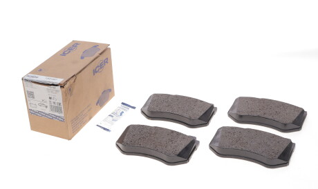 Фото 2 - Гальмівні колодки ICER 182197