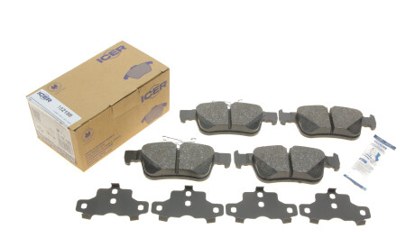 Фото 2 - Тормозные колодки ICER 182198