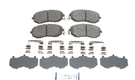 Колодки гальмівні (передні) Toyota GT 86 12-/Subaru Forester/Impreza/Legace V/Outback/XV 07- - ICER 182199