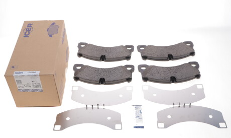 Фото 2 - Гальмівні колодки ICER 182206